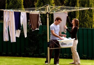 whirligig washing line